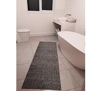 WDC ONLINE eXtreme® Aqua-Tread Onyx Design, Anti-Slip Wet Area Matting | Safety Drainage Flooring | 60cm wide choose your own size in 1ft(foot) lengths