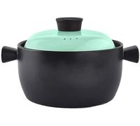 WDCDYQDH Terracotta Casserole Pot Stew Ceramic Clay - High Temperature Cooking Heat Storage And Energy Saving Upgrade Delicious-capacity 5l_d (to Capacity 4l)