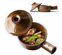 WDCFXY Egg Cooker,microwave egg cooker,Ceramic Microwave Egg Poacher with Dome Chimney Lid and Hollow Hand