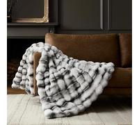 WDCOZY Marble Pattern Bubble Throw Blanket, Luxury Faux Rabbit Fur Mink Plush Throw for Couch, Sofa and Bed, Soft Fluffy Fuzzy Cozy Blanket for Women, Thick and Warm, 50x60 inches, 950 GSM