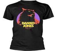 WDCzzFD Danko Jones Wild Cat Personalised t Shirt UK(Medium)