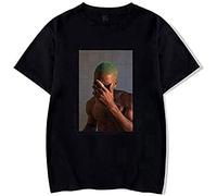 WDCzzFD Like Frank Ocean Blonde T-Shirt Men Short Sleeve T Shirt 100% Cotton Tshirt Summer Top Casual Music Short Sleeve Tee Shirt(Large)