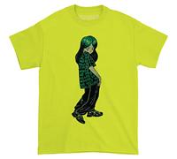 WDCzzFD Men's Anime Billie Slim Fit T-Shirt Yellow(Large)