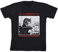 WDCzzFD Men's Current 93 Shirt - Dogs Blood Rising, Current 93 Tshirt, David Tibet, Current 93(Small)
