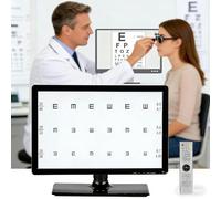 WDDEYYDS CE Approved 18.5/21.5 Inch LED Vision Screener, Electronic Ophthalmic Test Monitor with 5 Viewing Modes, Digital Visual Acuity Chart for Eye Clinics, Includes Remote Control 21.5in