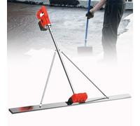 WDDEYYDS Concrete Screed Power Concrete Vibrating Tool Surface Leveling Tamper Ruler with 5ft Board 1.5m Cement Finishing Vibrating Machine