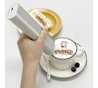 WDDEYYDS Handheld Edible Inkjet Pen Portable Inkjet Printer wireless art digital Coffee Print Food Printer Machine for Cake Decoration