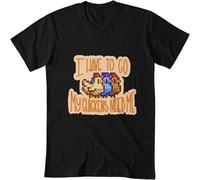 WDDKCNUK LimsayK Stardew Valley Chickens T Shirt Black