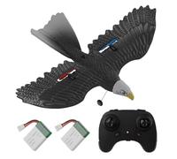 WDDSPSH 2.5 CH RC Plane Eagle Plane Flying Bird with 2 Batteries 6-axis Gyro Stabilizer Easy to Fly for Beginners Adults