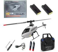 WDDSPSH RC Helicopter 6-Axis Gyroscope Altitude Hovering with 2 Batteries One Click Roll Takeoff and Landing for Adults Beginners