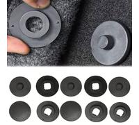 WDDZTMNB 10pcs Car Floor Mats Clip Mounting Clips,Compatible with FIAT 500 500E 500C 500L 500X 500S,Car Accessories