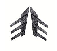 WDDZTMNB 2pcs Window Spoiler Cover Trim,Compatible with Suzuki Swift/Sport/Hybrid,Rear Window Accessories,carbon fibre