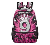 WDdZzyy 9 It's My Birthday kids karate backpack with big bookbag for youth
