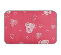 WDdZzyy Animal Simple Line Art Valentine Cartoon Summer Cooling Products Self Cooling pad for Pets for Kittens Outdoor Cordless tapete enfriador para Perros M