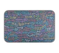 WDdZzyy Blue Cartoon Mathematical Formulas Summer Cooling Pads or mats Self Cooling Outdoor cat Bed for Pig Cozy Sleeping Essentials tapete Frio para Perros M