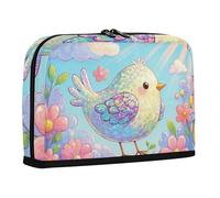 WDdZzyy Cartoon Cute Fake Sequin Bird Pencil Holder Case Large Capacity Pen Case Simple Case Pencil Holder for Boys Middle School