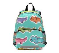 WDdZzyy Cartoon Salamander Axolotl Cute one strap backpack for kids chest clip books bag for 6 year old mochila para ni?os de 5 a?os