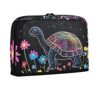WDdZzyy Cute African Sulcata Tortoise Pencil Organizer Case Large Capacity Pen Cases Simple Stationery Organizer for College Student School Supply