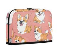 WDdZzyy Cute Animal Animal Cute Doodle Art Pencil Case Bag Large Capacity Pen Bags with Compartment Stationery Storage for Adults School Supply