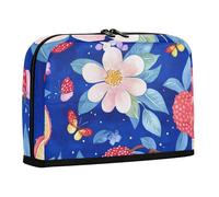 WDdZzyy Cute Lychee Fruit Royal Blue Pencil Holder Case Large Capacity Pen Bags High Capacity Stationery Organizer for Teen Boys Cosmetics