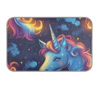 WDdZzyy Cute unicorns Anime Style Summer cooling pad for cats outdoor Self Cooling 38" x 23" cool pet pad for chicken outdoors portable manta fria para perros M