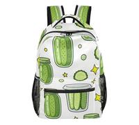WDdZzyy Funny Dill Pickles Canning Jars sport backpack for kids with big bookbag for child