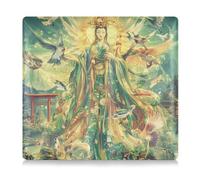 WDdZzyy Japanese Deity Leather Auto Registration Insurance & ID Card Holder Automobile Wallet Case Organizer for Driver License, Cards & Essential Documents, Japanese deity, One Size