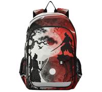 WDdZzyy kids backpack holder 8-12：adjustable bookbags for child in assorted colors Anime Japanese Samurai