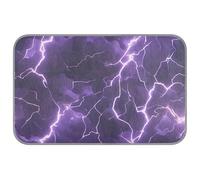 WDdZzyy Lightening Purple Safari Summer cooling mats for dogs Self Cooling 38" x 23" cooling blanket for kitten travel essentials tapete enfriador para perros M