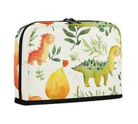 WDdZzyy Pop Dinosaur Boho Fantasy Art Pencil Case Organizer Large Capacity Makeup Bags Zip Multi-Purpose Bag for Preppy Middle School