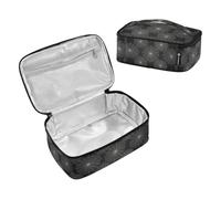 WDdZzyy Web Spooky Black Scary Horror Halloween Insulated Lunch Bag Cooler Tote Box Waterproof loncheras para Mujer