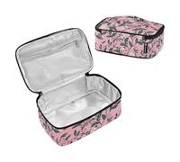 WDdZzyy William Morris Style Brunch Peach Kids Lunch Bag Cooler Box School lonchera para comida