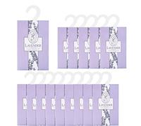 WDEC 15 * 20g Lavender Sachets With Hanging Sachets For Wardrobe Closet Room Wardrobe Bathroom Cart, Aromatherapy Bag, Natural Mothproof Agent, Lasting Fragrance…