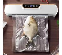 WDEC Automatic Vacuum Sealing Machine, Universal Dry/Wet Food Sealer, Intelligent Display Screen, Strong Suction, Multiple Sealing Methods