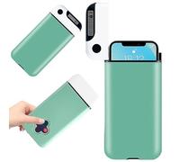 WDEC Phone Lock Cartridge with Timer, Cultivate self-discipline, Timer Phone Jail Lock Portable Time Self-Control Timed Help Kids Adults, Prevent Addiction, Focus on Study Time(Matcha Green)