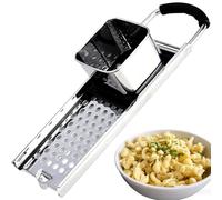 WDEC Stainless Steel Spaetzle Maker, Kitchen Pasta Cooking Tools, with Safety Pusher Dough Scraper Manual Pasta Cooking Tools, with Comfort Grip Handle, 32.5 x 11 x 6.5cm