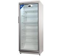 wDesigns Bottle Cooler Drinks Fridge Glass Door 290 Litres 600 x 600 x 1450 mm White