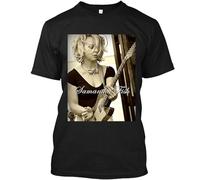 WDEUIL NWT Samantha Fish American Singer Guitarist Vintage Graphic T-Shirt Size S-4XL BlackXXX-Large