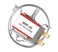 WDF-20 Refrigerator Thermostat Controller, 2-Pin Mechanical Temperature Regulator for Fridge Cooler, -2°C to -22°C Range, 70cm Probe