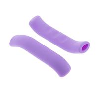 Wdfnexalai 1 Pair Soft Bike Brake Lever Cover Grip Guard Protector Handle Sleeve Purple