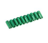 Wdfnexalai 10pcs Aluminium Flight Protectors Savers Dart Accessory Universal Green