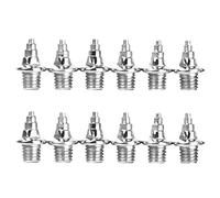 Wdfnexalai 12pcs Replacement Spikes for Track & Field Sports Runnning Shoes Xmas Tree
