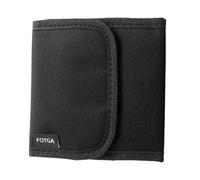 Wdfnexalai 3 Slot Filter Case Pouch for Cokin P Series or 58 62 77 25-82 mm | Nylon,3 pockets,holds round/square filters up to 82mm,waterproof,dustproof,lightweight,compact,for photographers