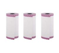 Wdfnexalai 3x Thermal Cash Register Printing Paper Roll Label Printer Color Edge Purple