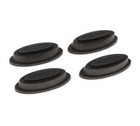 Wdfnexalai 4Piece Plastic Luggage Feet Pad Stud Door Stop Spike Floor Protector(S Type)