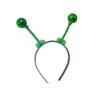 Wdfnexalai Alien Headband Martian Antenna Cosplay Stage Performance Green | PP material lightweight comfortable fits most people for cosplay parties photo props 1 headband