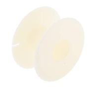 Wdfnexalai Plastic Spools 32mm Tall 60mm Diameter for Cord Wire Rope Chain | Sturdy 2mm thick,white plastic,32mm tall,60mm ends,20mm inner,for string,cord,wire,ribbon,chain
