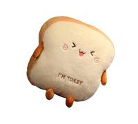 Wdfnexalai Plush Toast Bread Pillow Cute Food Hot Dog Doll Hand Warmer Decoration Cushion Sofa Decor Kids Toys Birthday Gift Tongue