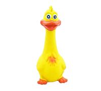 Wdfnexalai Rubber Chicken Screaming Shrilling Puppy Chewing Squeeze Yellow 19x7 cm
