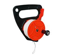 Wdfnexalai Scuba Diving Wreck SMB Dive Reel with Handle and 150ft Line Orange